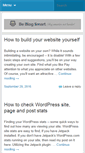 Mobile Screenshot of beblogsmart.com